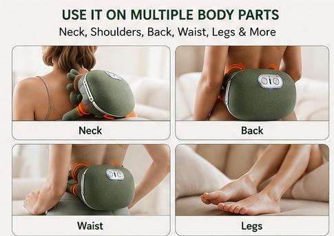 🌿 Smart Neck Massager | Pain Relief & Relaxation 💆