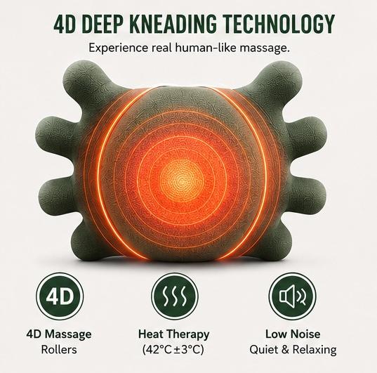🌿 Smart Neck Massager | Pain Relief & Relaxation 💆