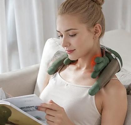 🌿 Smart Neck Massager | Pain Relief & Relaxation 💆